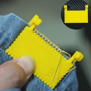 2 pairs of hinge sewing clips, a handy tool for manual sewing, Sewing Supplies Crafts, helping you create perfect lines. Suitable for beginners in sewing, housewives. It is the perfect gift for mothers, partners, friends and elders.