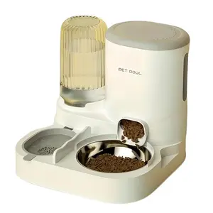 Automatic Cat Feeder & Water Dispenser 2-in-1 Feeding Pet Food Bowl