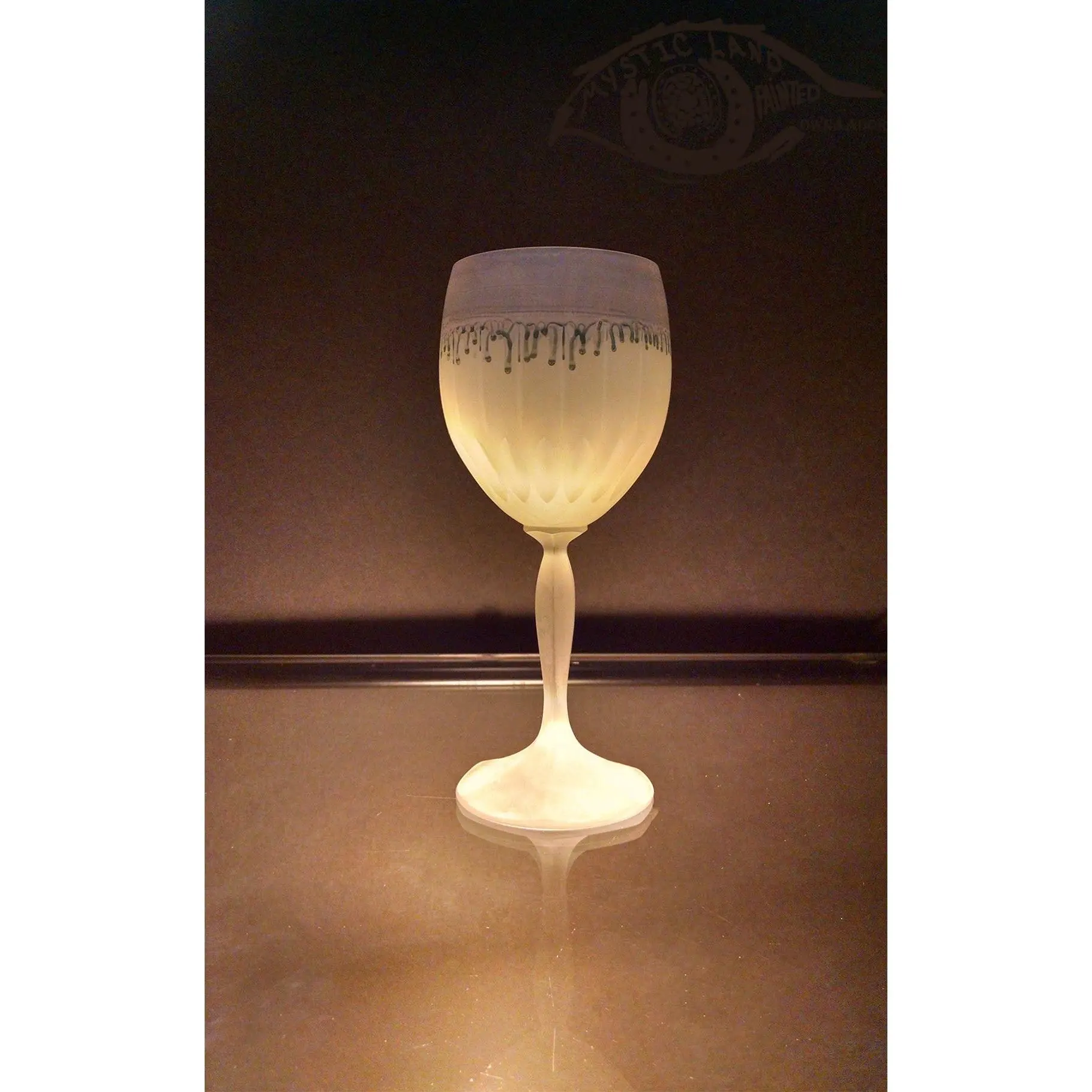 Silver LimeLight Crystal Trinkles Goblet