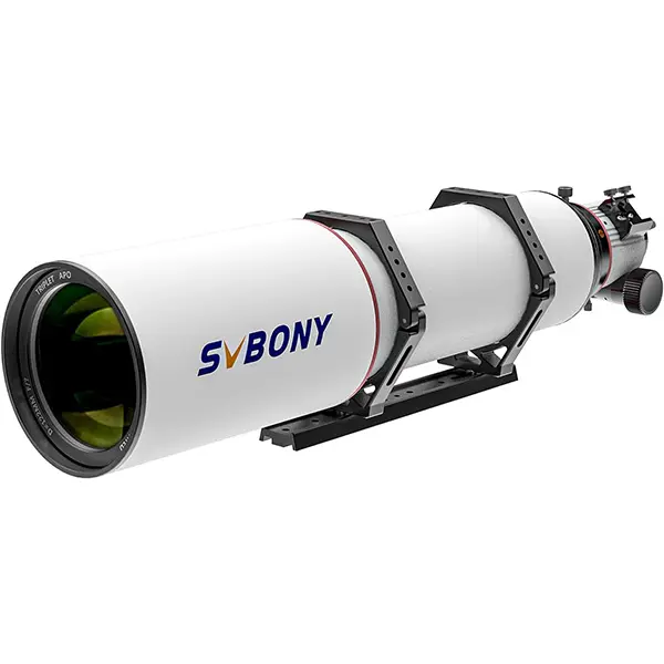 SVBONY SV550 APO Telescope, 122mm F7 Triplet Apochromatic Refractor Telescope, Professional Astronomical Telescope with 300mm Versatile V-Style Dovetail for Astrophotography and Visual with Bag