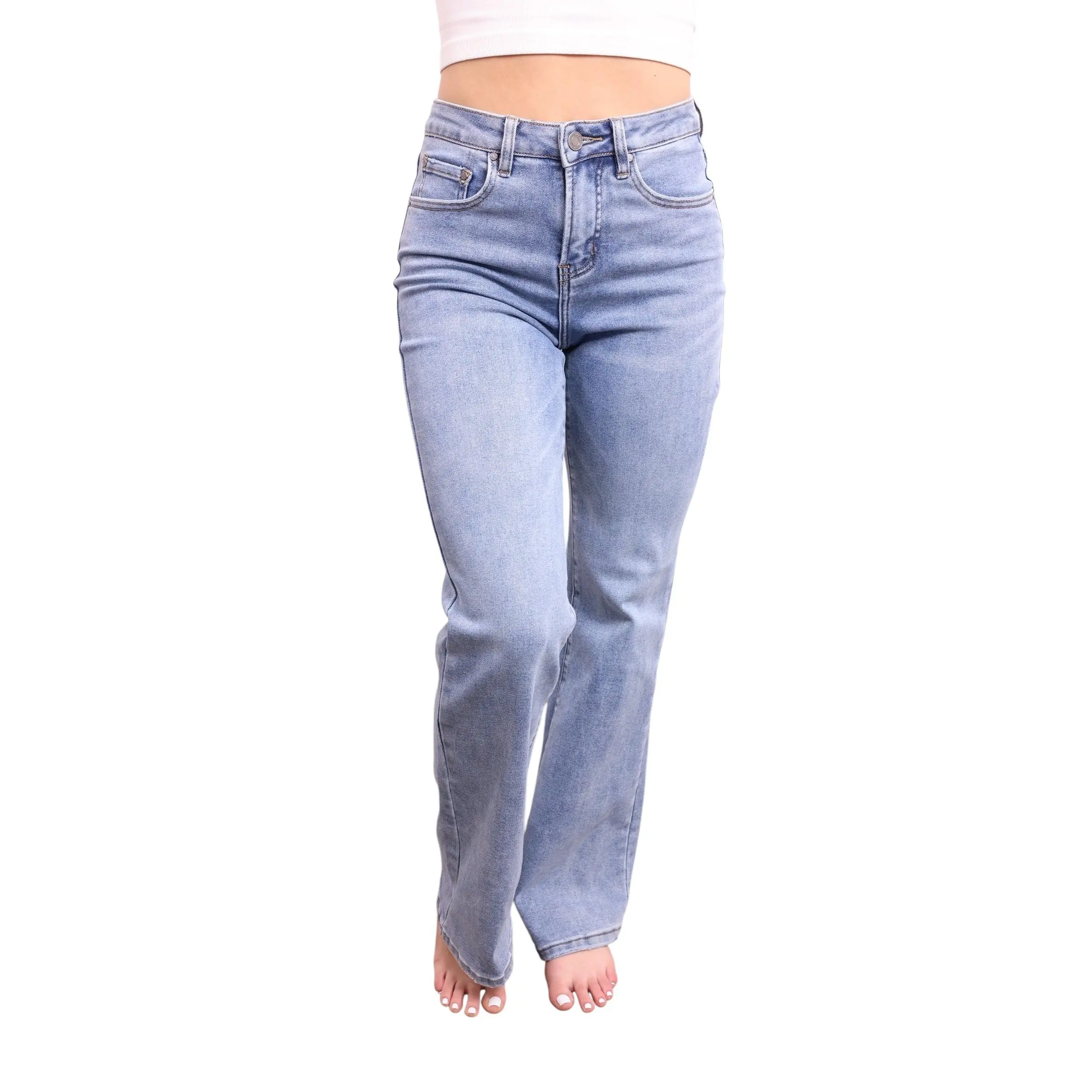 The Tilly High-Rise Tummy Control Relaxed Flare Denim - Three Inseams *FINAL SALE*