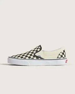 Vans Unisex Classic Slip-On Checkerboard Low Top Shoe