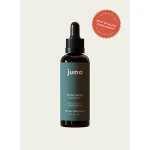 Juna Detox Chlorophyll Drops with lemon and mint for overall wellness  - 1.7 FL oz