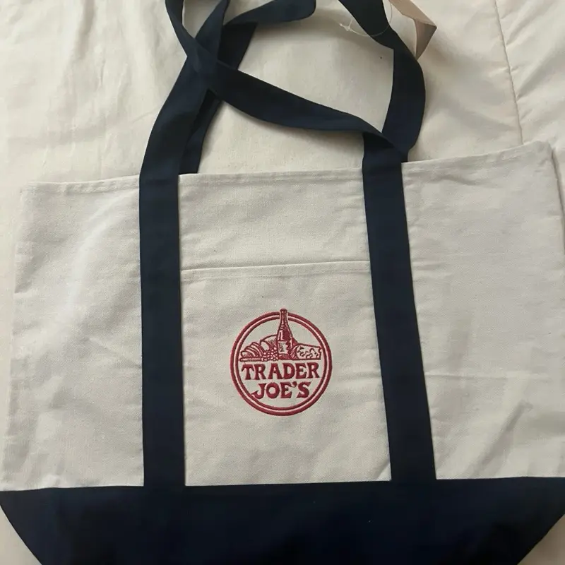 Trader Joe’s Reusable Tote Bag, Fashion Accessory for Grocery Shopping