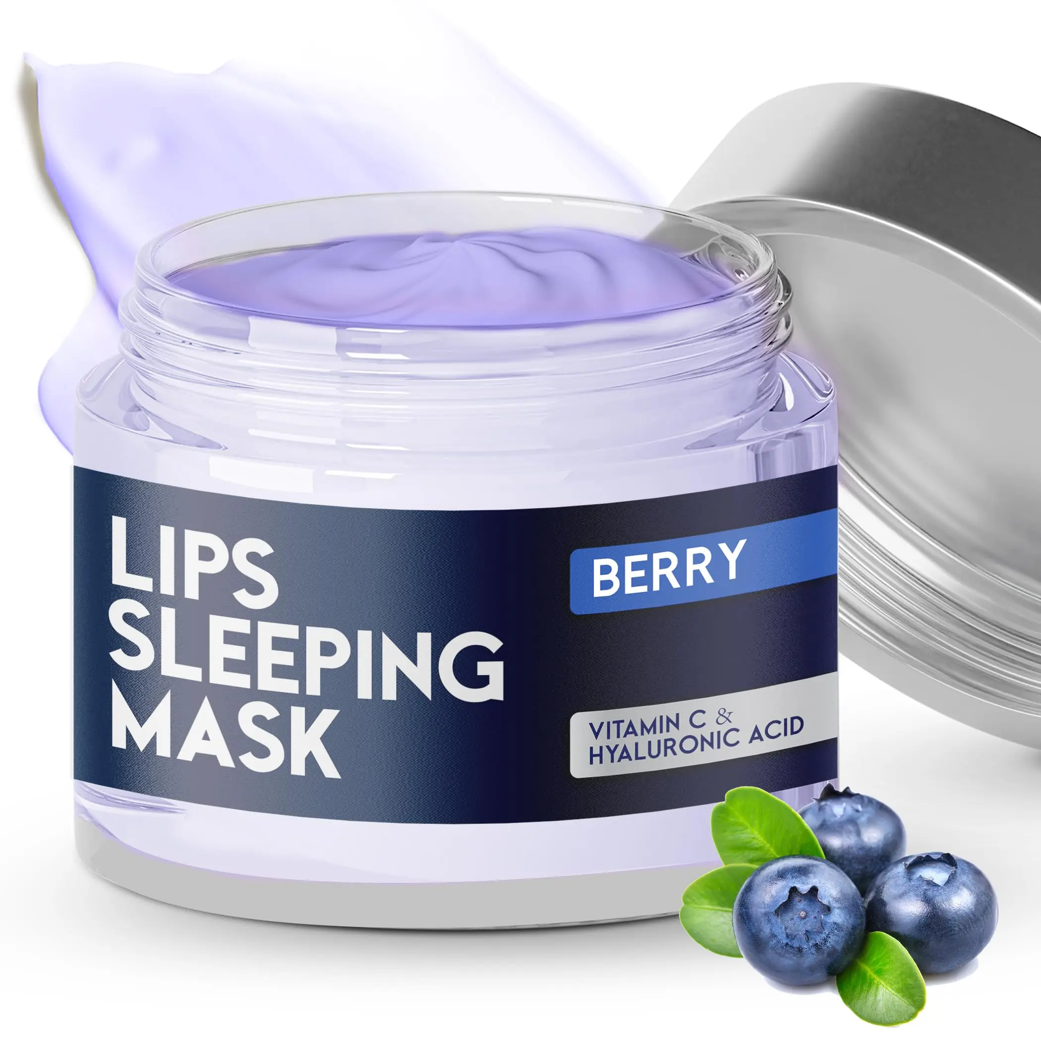 lip sleeping mask with hyaluronic acid and vitamin c overnight lip mask