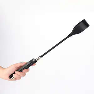 PU Leather Horse Riding Whip Professional Equestrian Supplies Training Crop Durable Lightweight Riding Dressage Trainer Tool for Horseback Use