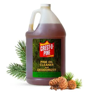 Crest-O-Pine Oil, Multi-Purpose Cleaner/Degreaser/Deodorant, USA-Made, Eco-Friendly, Pet-Friendly 128 FL oz Cleaning Household