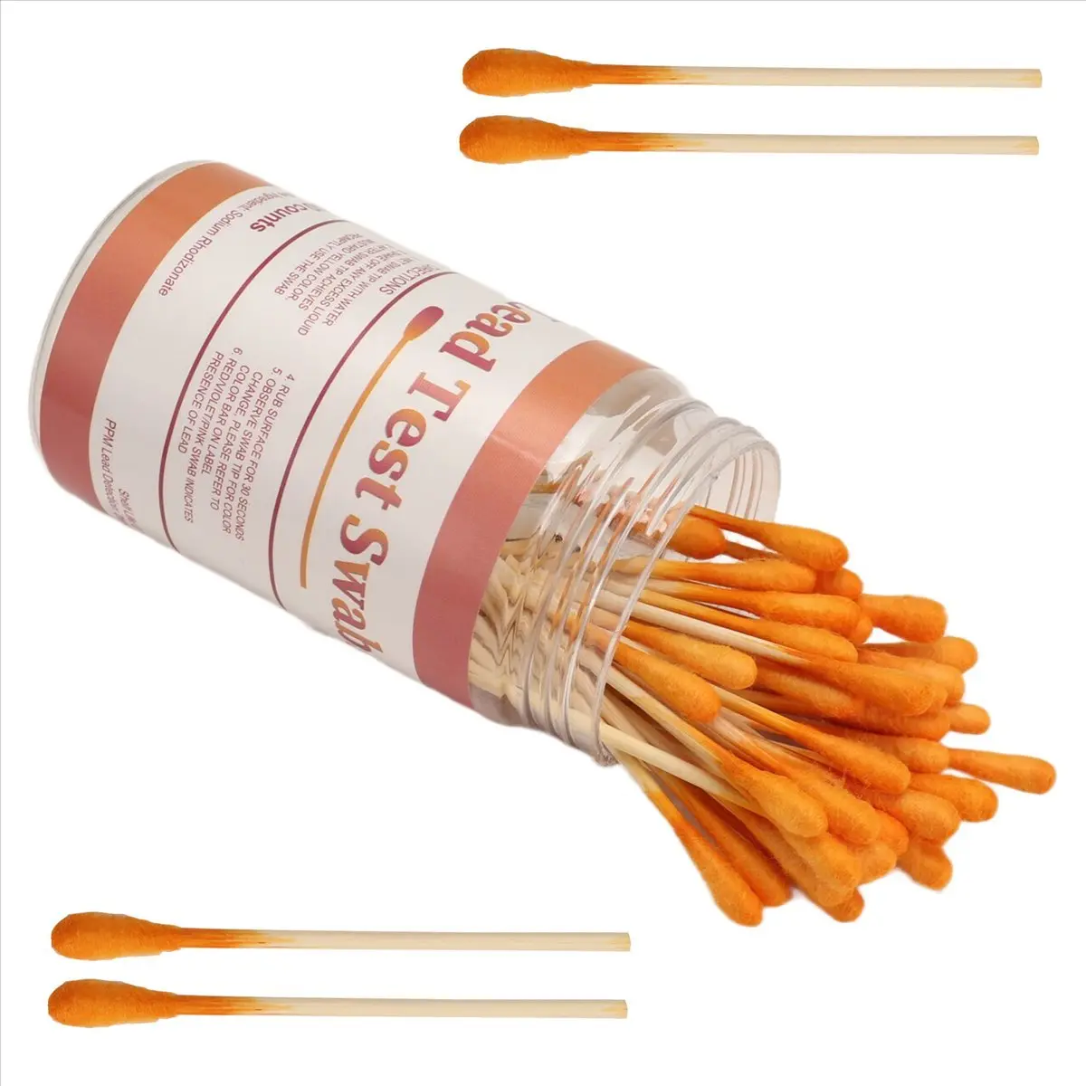 Lead Paint Test Swabs Kit: 60 Pcs Lead Test Kit Swabs, Home Lead Test Kit, Lead Check Swabs, Lead Testing