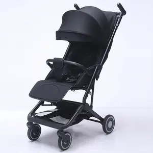 Multifunctional Baby Stroller, Foldable Pocket Stroller, Folded in 3 Seconds,Can be Taken on The Airplane, Lightweight Stroller for Kids, Suitable for Travel