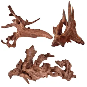 Driftwood for Aquarium Decor,Driftwood for Decorations on Fish Tank, Reptiles Bearded Dragon Accessories or Air Plants
