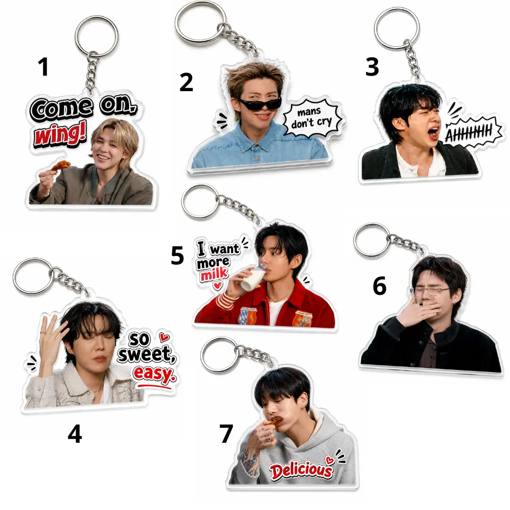 Meme Acrylic Keychain, Gift For BFF, Gift For Her, Gift For Him, Birthday Gift
