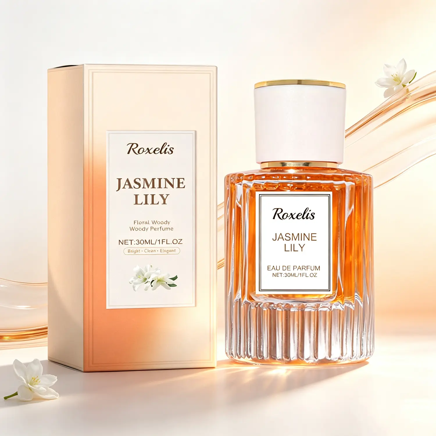 Women's Pheromone Perfume, Long-Lasting Lily Floral  Scent, Infused with Special Pheromone Formula, Designed for Her, Enchanting Lily Allure, Make Him Addicted, Share a Wild and Wonderful Night, Perfect Valentine's & Christmas Gift, 30ml/1 fl.oz