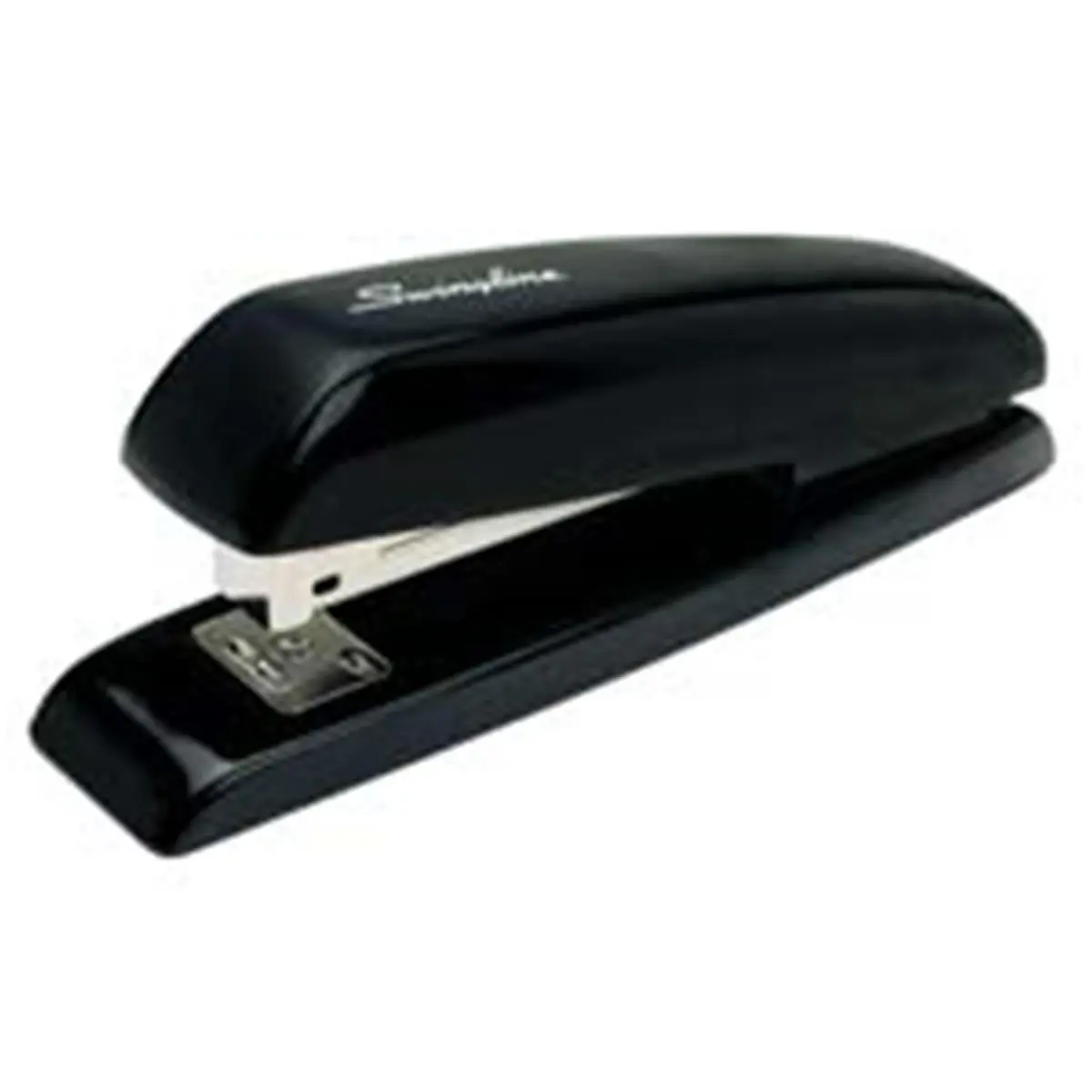Swingline Handheld Desk Stapler - Standard-Size Staples Compatible, 2-20 Sheet Capacity, Black, All-Metal Base, Ergonomic Shape, Integrated Tie Plate, Solid Die-Cast Foundation, Ensures Stapling Integrity, Boosts Durability and Support