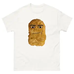 Roblox Chicken Nugget Soft Cotton Casual Short-Sleeve Sports Top, Breathable Casual Fabric for Everyday Wear