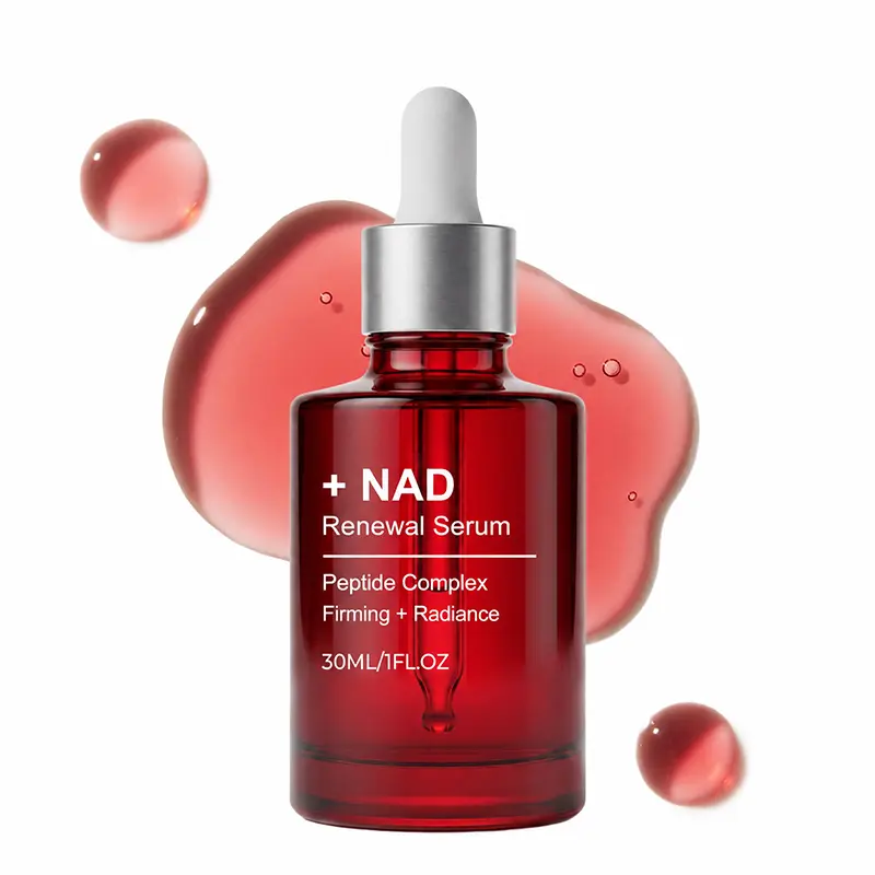 NAD+ Firming Facial Serum | NAD+, EGF, Collagen Extract, Anti-aging, Plumping, Radiance Boosting, Brightening Serum | Cares for Look of Fine Lines, Skin Elasticity & Firmness For Youthful-looking Skin (30ml / 1.01 fl. oz.) | Korean Skincare, K-Beauty