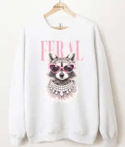 Feral Raccoon Graphic Top