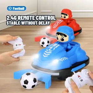 Remote Control Bumper Car Toy Set of 2 Players|Toddlers Mini RC Car Toys with Sound & 360°Rotating|Christmas Birthday Gifts for 2 3 4 5 Year Old Boys Girls Kids Ideas