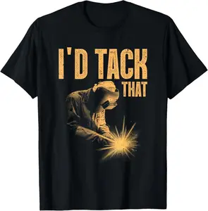 100% Cotton Best Welding Art For Men Women MIG/TIG Welding Metal Welder T-Shirt