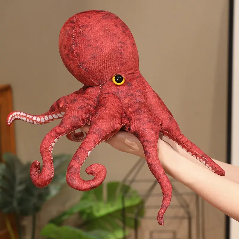 Realistic Octopus Plush Toy, Ocean Animal Plush Gift for Kids, Teens, Adults, Unisex Soft Stuffed Animal, Perfect Present for All Ages, Stuffed Animal Gifts