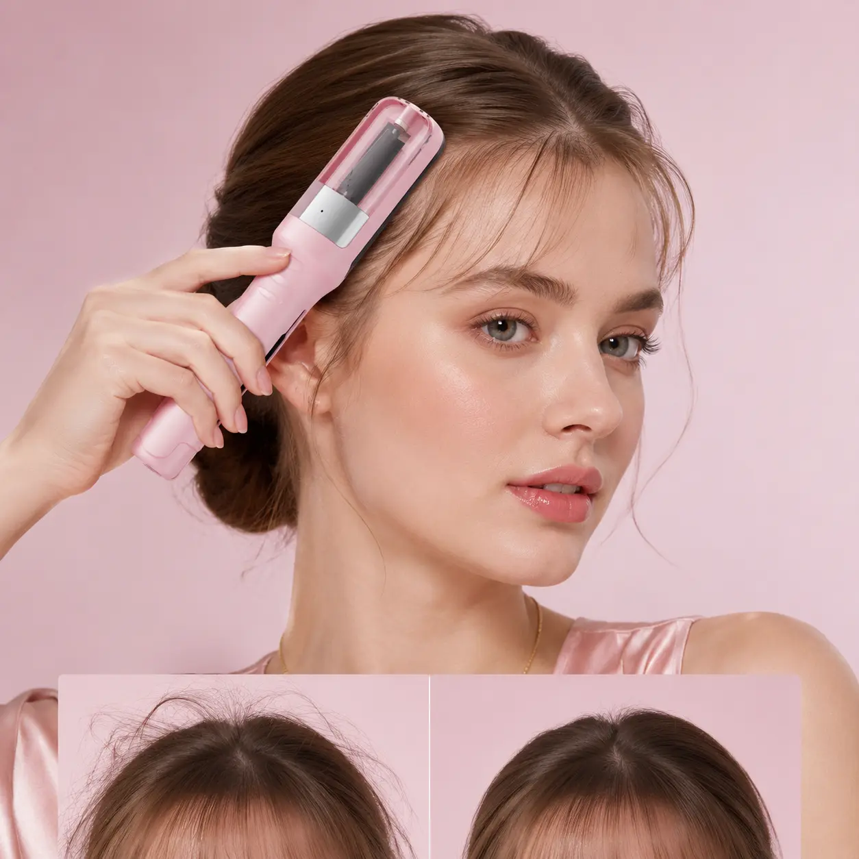 Split Ends Hair Trimmer for Women & Men, Cordless Rechargeable Hair Split Ender, Removes Damaged Hair Without Changing Length, Type-C Charging, Portable and Durable Hair Care Styling Tool