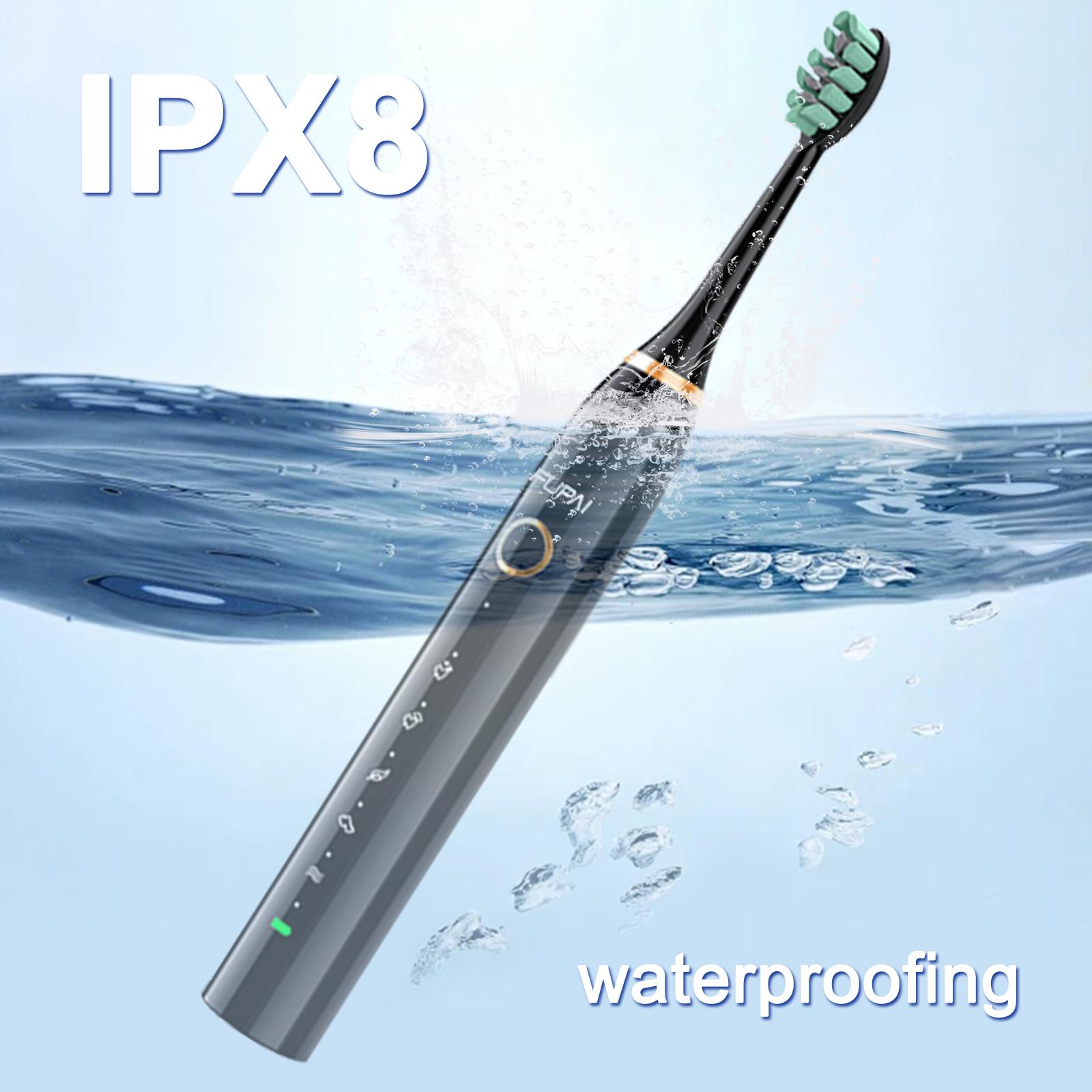 High-end sonic electric toothbrush for adults, fully automatic, rechargeable, smart whitening, soft bristles, waterproof, gift box packaging be type ca bikinitrimmer women 2 in 1 shaver wet dry use hair shaver cordless bald head razor 5 2-in-1 body woman