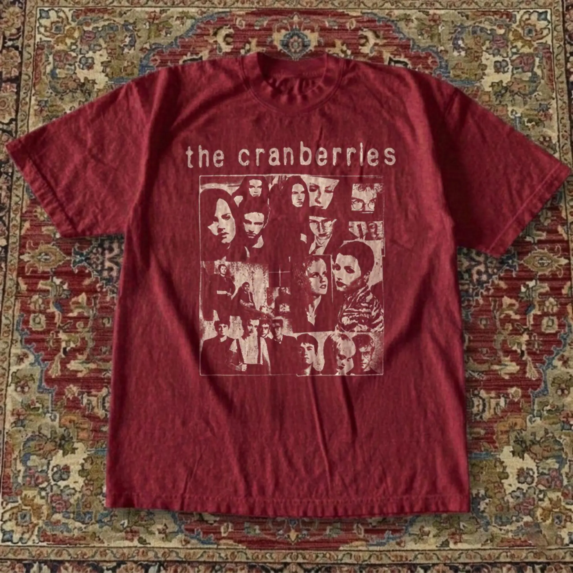 The Cranberries Vintage Graphic Band Tee, Music Tee, Unisex Vintage Graphic Tees Gothic Grunge Y2K Emo Scene Amity Affliction Style Clothes Men Women Streetwear Summer