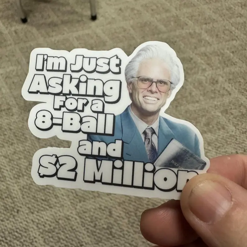 Baby Billy Freeman sticker, baby billy stickers 8 ball, baby billy stickers 2 million, baby billy sticker files, tumbler laptop sticker, water bottle stickers