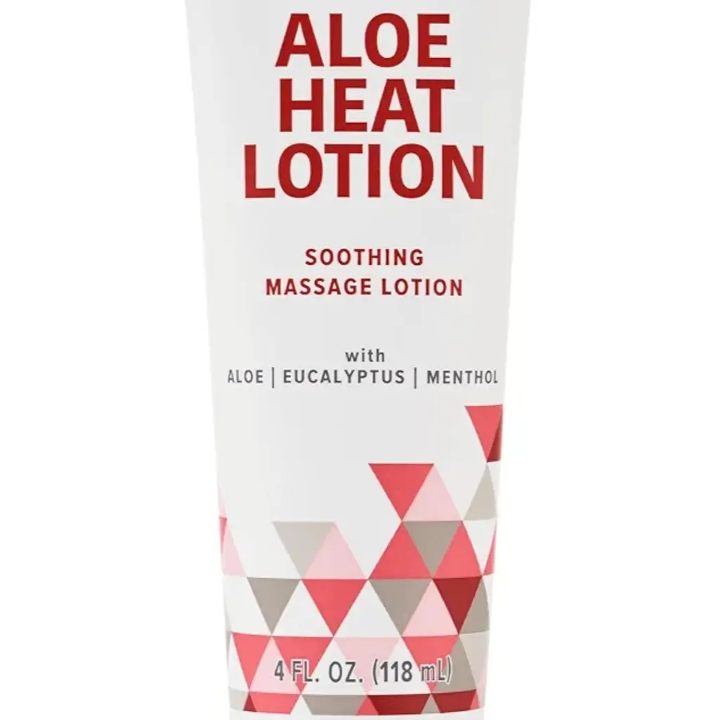 Forever Living - Aloe Heat Lotion - 4 Fl Oz (Multi Pack) Contains Menthol and Eucalyptus, Vegan Friendly Body Lotions, Daily Moisturizing Skin Care Formula.