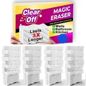 30 Pcs (20 Sponges-10 Flexi Sheets)  Magic Eraser Sponge Extra Large Super Powerful - Melamine Sponge for All-Purpose Cleaning, Oven Cleaner, Walll