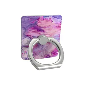 Tie Dying Over You | Purple Marble Phone Ring