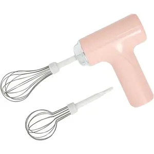 Cordless Electric Egg Beater – USB Rechargeable 3-Speed Mixer with Dual Interchangeable Sticks for Whipping Cream, Eggs, Batter – Kitchen Essential