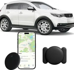 GPS Tracker for Cars & Pets, Mini Trackers Device with Weatherproof Magnetic Case-No Monthly Fee-Best Hidden GPS Trackers,Global Coverage Location Tracker,Anti-lost Device,Works with Apple Find My (iOS Only) For iPhone&Android