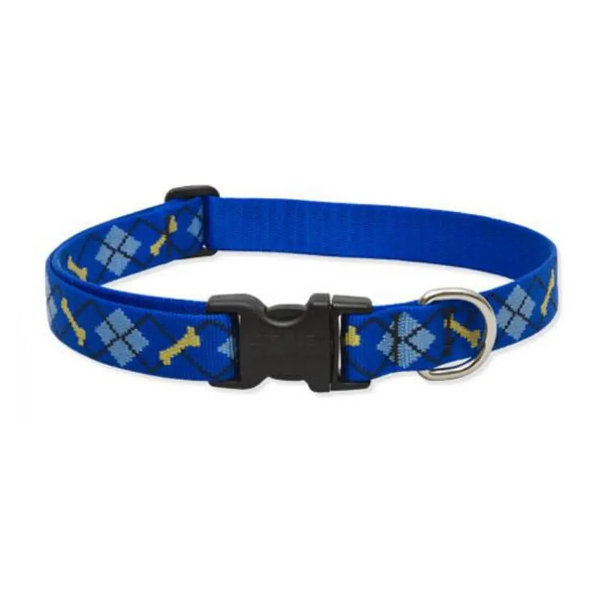 Lupine 41852 1 in. Dapper Dog 12 in. - 20 in. Adjustable Dog Collar