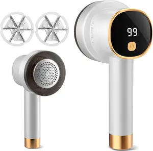 Electric Lint Remover with Brush, Portable Rechargeable Household Fabric Shaver,Fabric Shaver, Rechargeable Electric Lint  3-Speed Sweater Shaver for Fast Lint Removal, Durable for Socks, Coats & Bedding