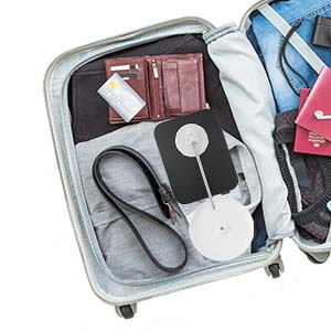 [New Deal] Table Vanity Mirror with Stand - Makeup Mirror for Desk - Adjustable Flexible Gooseneck, 360°Rotation Folding Portable Bathroom Shaving Cosmetic Mirror Square