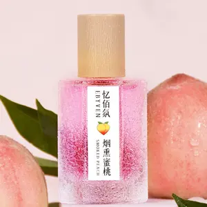 Memorable Fragrance Series Scented Perfume-50ML, Smoky Peach Scent, Fruit Floral Scent, Fresh Light Natural Long-Lasting, Fruit Scents Overflowing, Ideal for Daily Use & Gifts, Eau De Parfume
