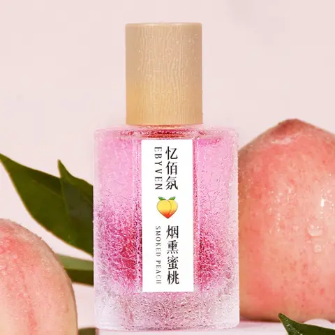 Memorable Fragrance Series Scented Perfume-50ML, Smoky Peach Scent, Fruit Floral Scent, Fresh Light Natural Long-Lasting, Fruit Scents Overflowing, Ideal for Daily Use & Gifts, Eau De Parfume