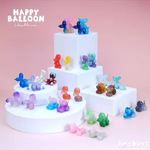 Happy Balloon Dog 1.0 Mini Bean PVC Toy Collection