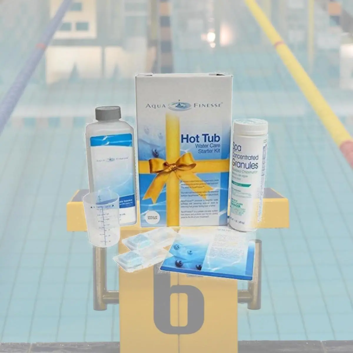 AquaFinesse Swim Spa Water Care box
