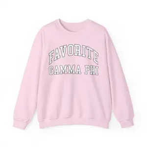 Favorite Gamma Phi Beta Crewneck Sweatshirt