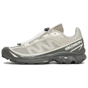 Salomon XT-6 FT Low-Top Running Shoes for Men and Women with Cushioning, Support, and Durability in Khaki Grey
