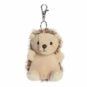 Palm Pals Adorable Hedgie Hedgehog Brown Soft Plush Collectable Stuffed Animal