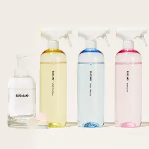 Blueland Clean Essentials Kit, Eco-Friendly Household Cleaners & Hand Soap Tablet Refills + Reusable Bottles