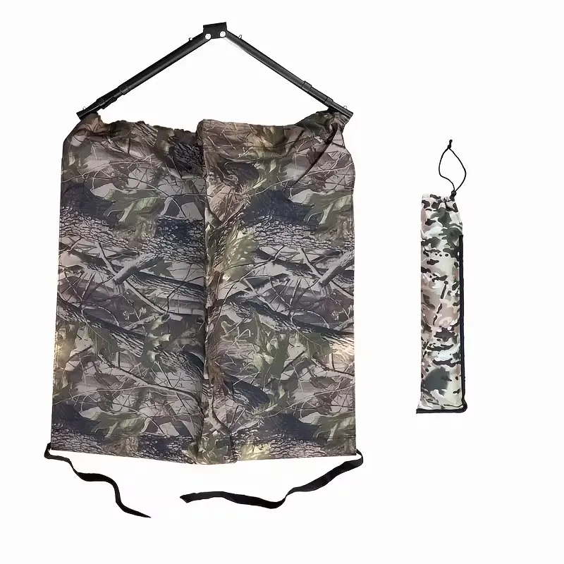 Fanatical Low-Rise Outdoor Hunting Chair - Lightweight Portable Folding Chair with Lumbar Adjustment, Ergonomic Design for Hunting, Camping Use