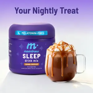 MoonBrew Caramel Chocolate MagnesiREM (Magnesium) All Natural Cozy Sleep Aid