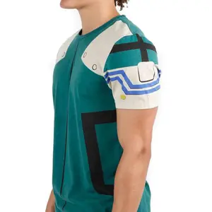 My Hero Academia Deku T-Shirt - Summer Streetwear Top for Men