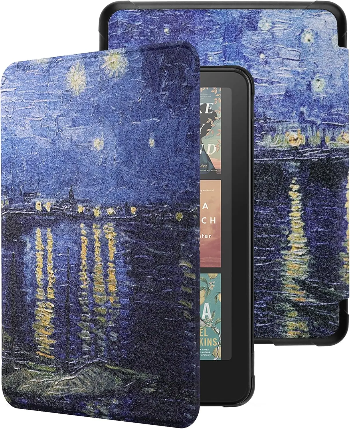 Case for 7-inch Kindle Paperwhite 12th Gen 2024 and Colorsoft Signature Edition,  PU Leather Protective Cover for Kindle Paperwhite, Auto Wake/Sleep