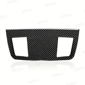 Car Dashboard Vent Panel Kit for Bmw 3 Series E90 E91 E92 E93 2005-2012, Carbon Fiber Sticker Interior Accessories, 1 Piece Set