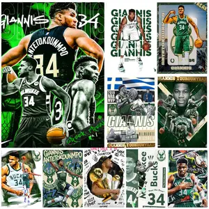 Giannis Antetokounmpo Poster Bedroom Home Decor Art Poster Perfect Gift for Family and Friends