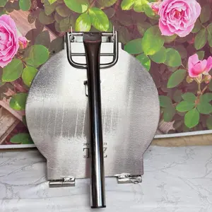 Prensa de tortillas redonda de acero inoxidable heavy duty  11 x 12 x 6 ,5 pulgadas Kitchen Utensils